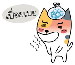 Neko Three color sticker #7674621