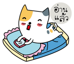 Neko Three color sticker #7674626