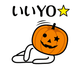 Pumpkin Head sticker #7674693