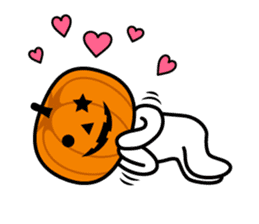 Pumpkin Head sticker #7674726