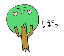Heartful spinoff - In a forest sticker #7674993