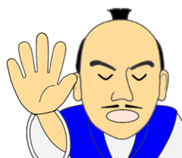 The samurai warrior 1 sticker #7675075