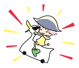 CHIEMI is precocious baby!! sticker #7675301