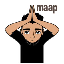 Minang Guy sticker #7675850