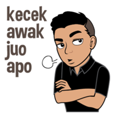 Minang Guy sticker #7675866