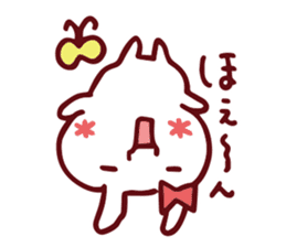 Love emoticons rabbit sticker #7675876