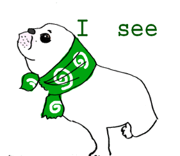 cute funny french bulldog sticker #7676122