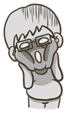 PhaKhi The lazy man sticker #7676297