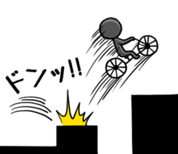 Annoying stickman Suzuki sticker #7676816