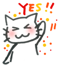 Kissa & Harmaa, greetings sticker #7676853