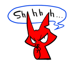 Vivid cats sticker #7676911