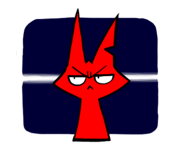 Vivid cats sticker #7676917