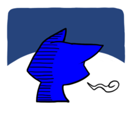 Vivid cats sticker #7676922