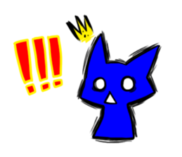 Vivid cats sticker #7676925