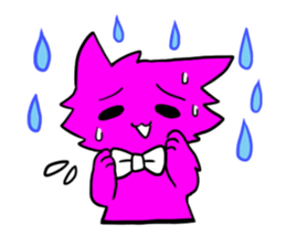 Vivid cats sticker #7676938