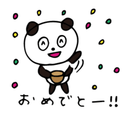 Claims about panda sticker #7677352