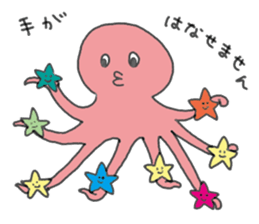 You just can never hate the Octopus. sticker #7677794