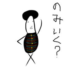 Miss. Afrow sticker #7677856