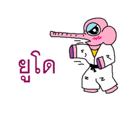 Elephant (goddess elephant) of the idol sticker #7677876