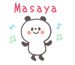A panda and Tagalog sticker #7677917