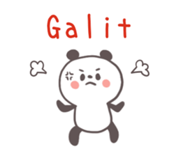 A panda and Tagalog sticker #7677936