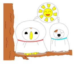 Fuku-chan 8. (owl) Autumn Version. sticker #7677992