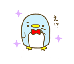 A bow tie Penguin sticker #7678261