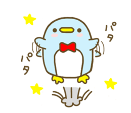 A bow tie Penguin sticker #7678262