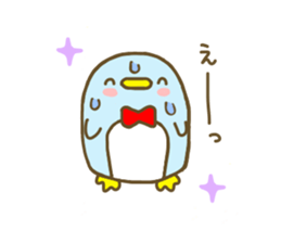A bow tie Penguin sticker #7678270