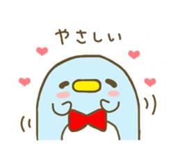 A bow tie Penguin sticker #7678273