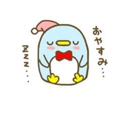 A bow tie Penguin sticker #7678274