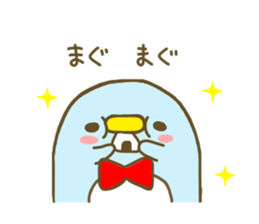 A bow tie Penguin sticker #7678286