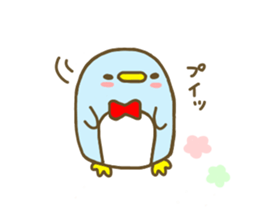A bow tie Penguin sticker #7678287