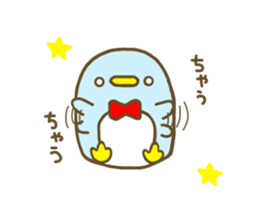 A bow tie Penguin sticker #7678288