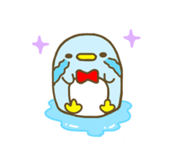 A bow tie Penguin sticker #7678289