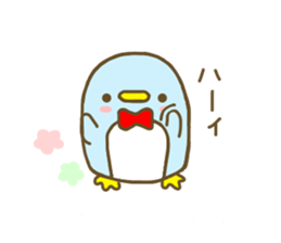A bow tie Penguin sticker #7678290