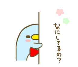 A bow tie Penguin sticker #7678291