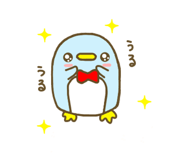 A bow tie Penguin sticker #7678294