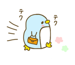 A bow tie Penguin sticker #7678295