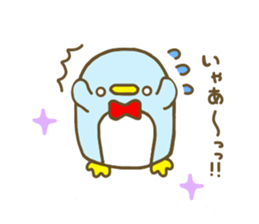 A bow tie Penguin sticker #7678298