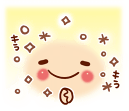 Handwriting face Sticker sticker #7678311