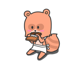 Raccoon Butler sticker #7678382