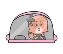 Raccoon Butler sticker #7678401