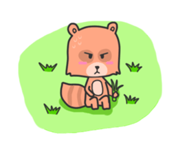 Raccoon Butler sticker #7678403