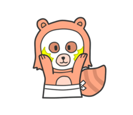 Raccoon Butler sticker #7678418