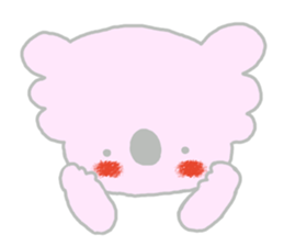 It is a koala leisurely 3 strawberry sticker #7678718