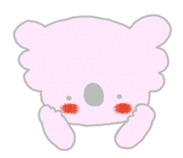 It is a koala leisurely 3 strawberry sticker #7678718