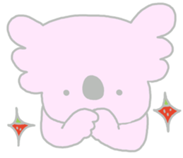 It is a koala leisurely 3 strawberry sticker #7678719