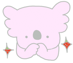 It is a koala leisurely 3 strawberry sticker #7678719