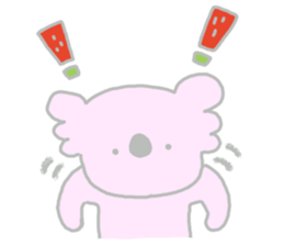 It is a koala leisurely 3 strawberry sticker #7678722